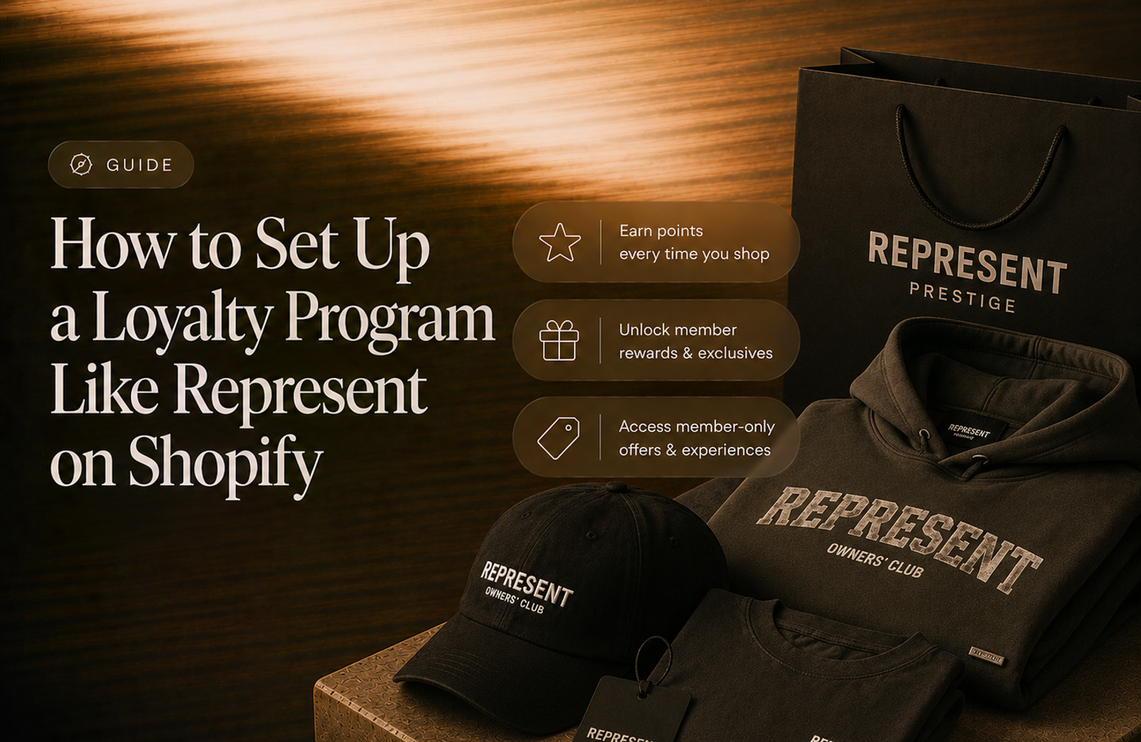 How to Set Up a Loyalty Program Like Represent Prestige on Shopify