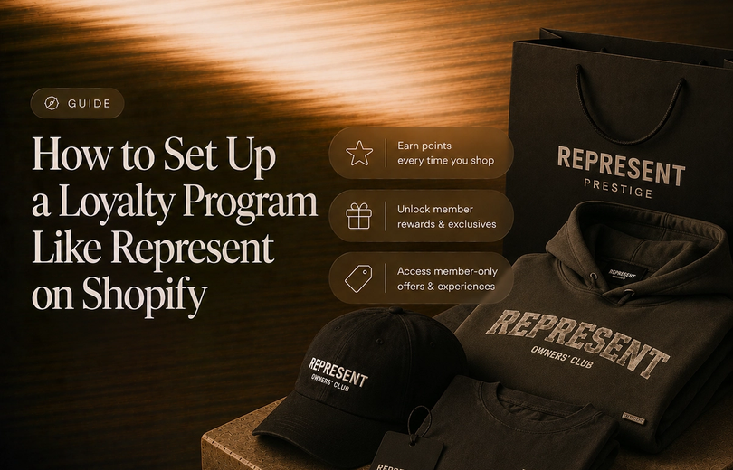 How to Set Up a Loyalty Program Like Represent Prestige on Shopify