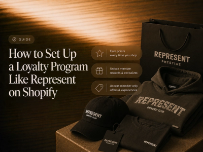 How to Set Up a Loyalty Program Like Represent Prestige on Shopify