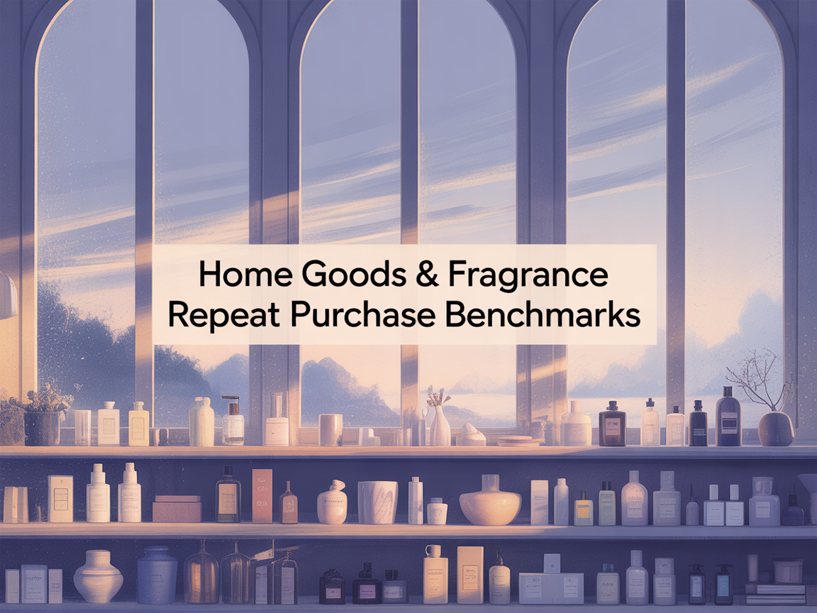 Home Goods & Fragrance Brand Repeat Purchase Benchmarks for 2026