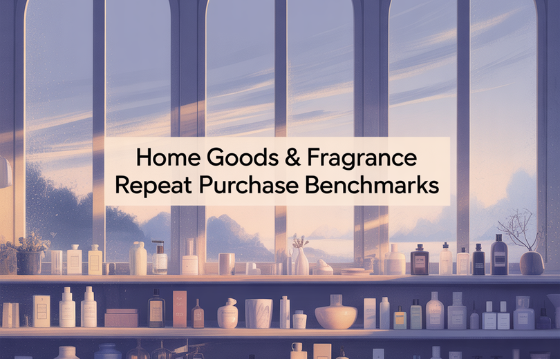 Home Goods & Fragrance Brand Repeat Purchase Benchmarks for 2026
