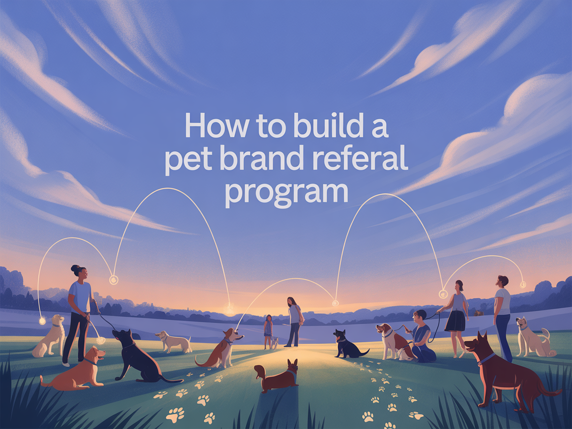 How to Build a Referral Program That Grows Your Pet Brand Through Word of Mouth