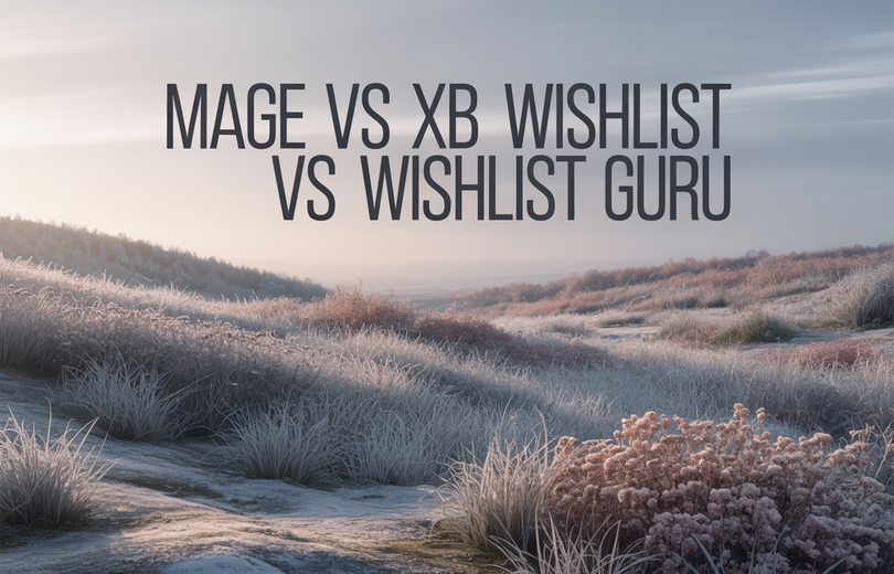 Mage vs XB Wishlist vs Wishlist Guru: 2026 Comparison