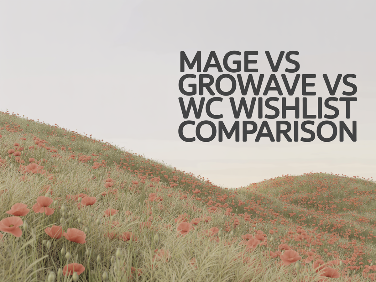 Mage vs Growave vs WC Wishlist & Back in Stock: 2026 Comparison