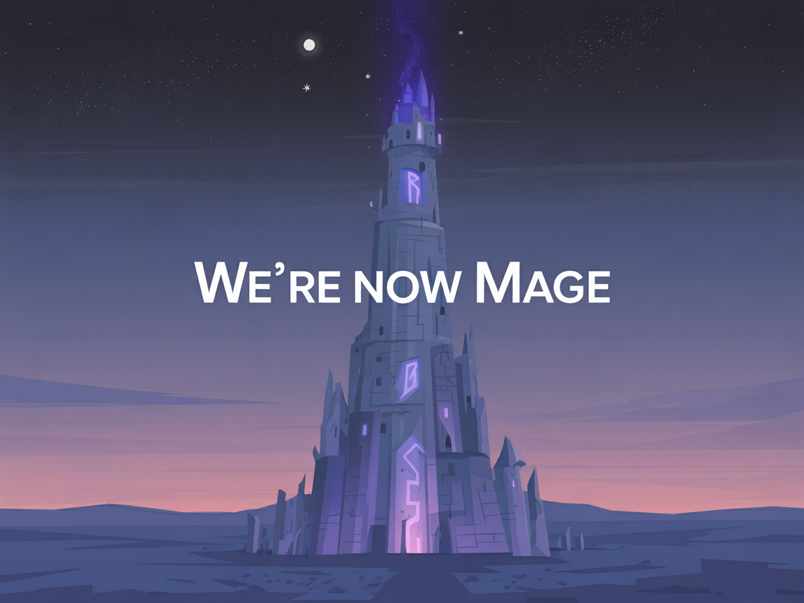 We're Now Mage: Same Powerful Loyalty Program, New Name