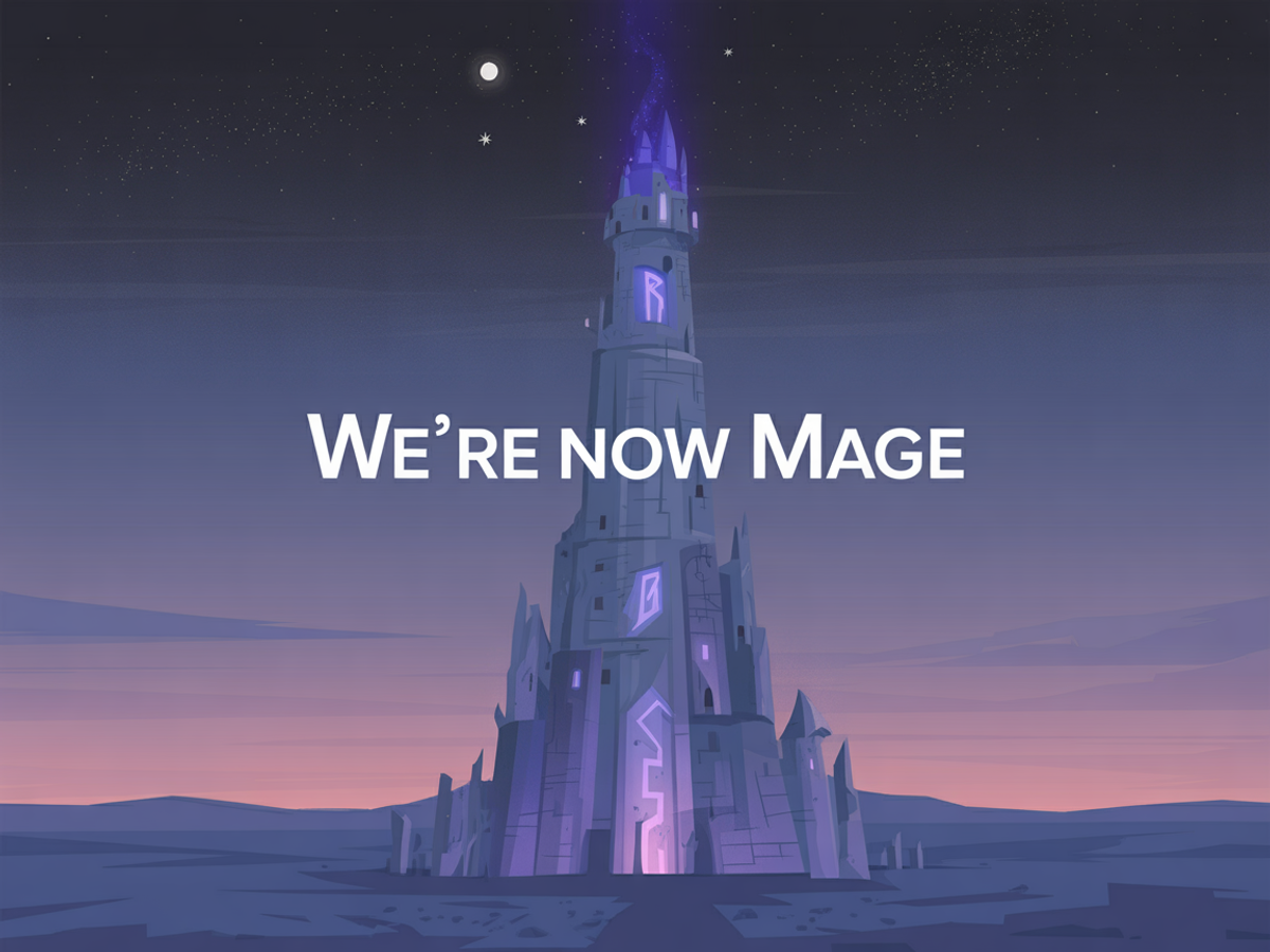We're Now Mage: Same Powerful Loyalty Program, New Name
