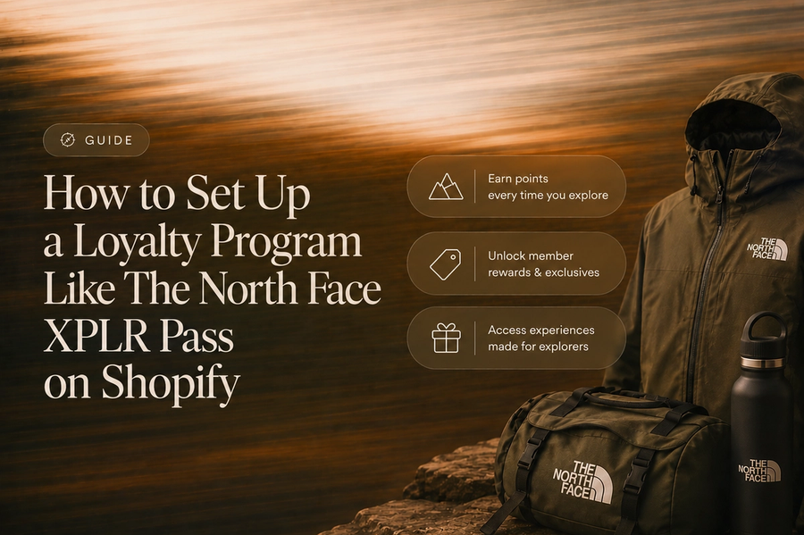 How to Set Up a Loyalty Program Like The North Face XPLR Pass on Shopify