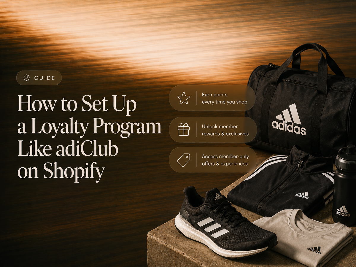 How to Set Up a Loyalty Program Like adiClub on Shopify