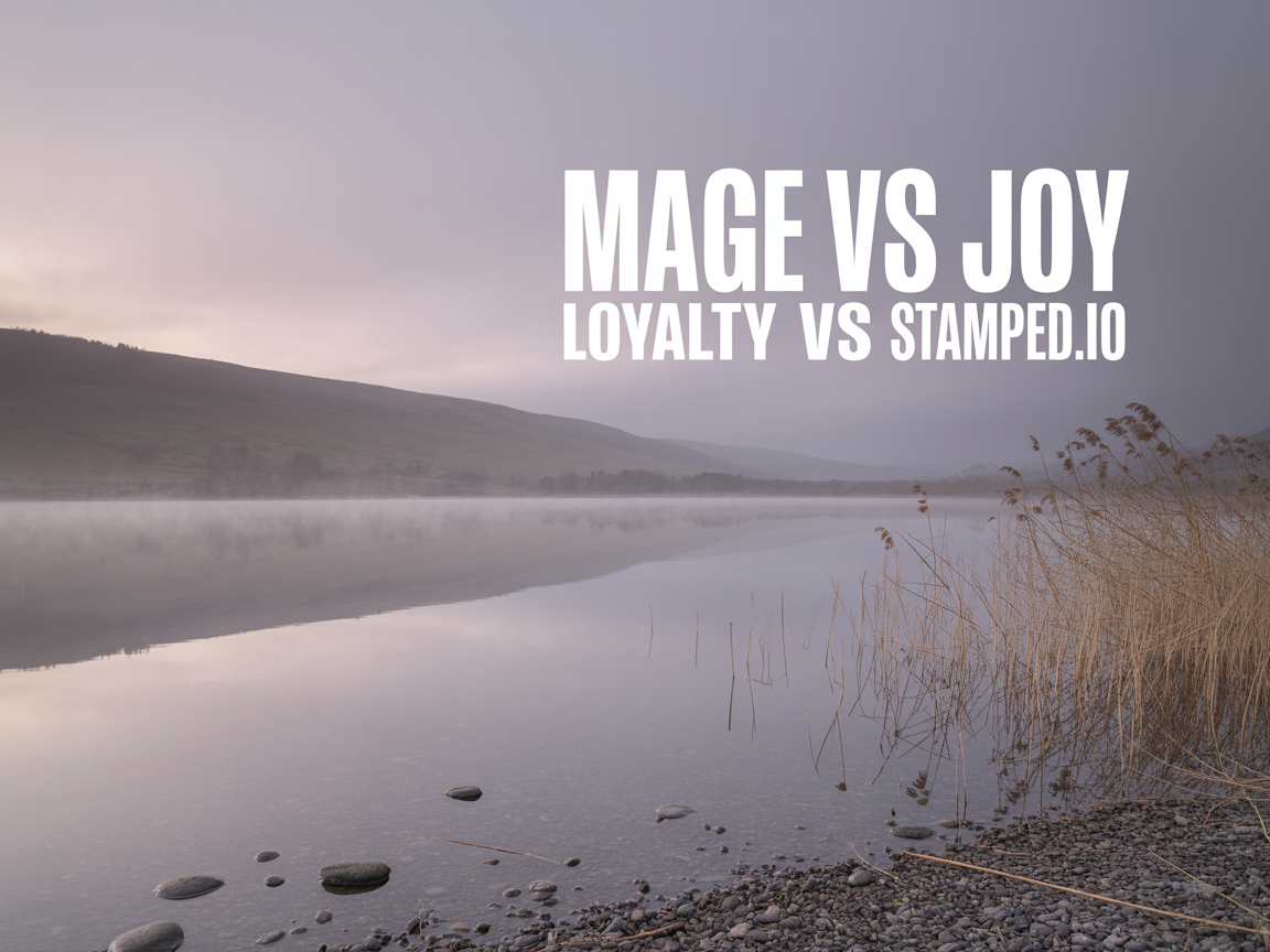 Mage vs Joy Loyalty vs Stamped.io: 2026 Comparison