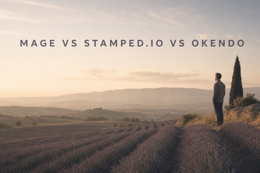 Mage vs Stamped.io vs Okendo: 2026 Comparison