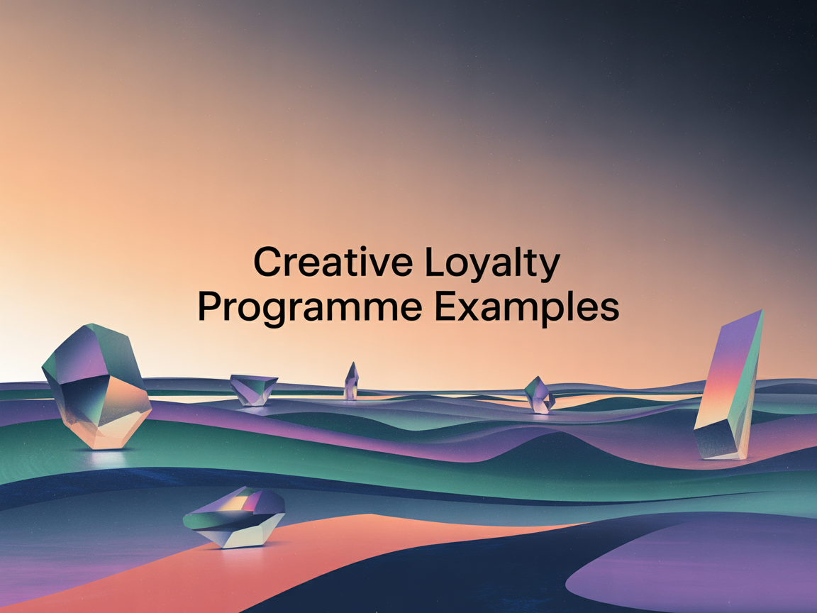 Creative Loyalty Programme Example for Shopify Brands