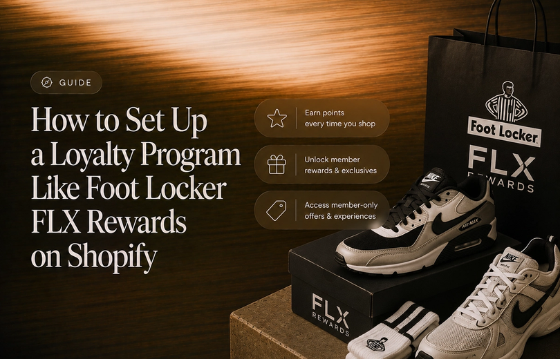 How to Set Up a Loyalty Program Like Foot Locker FLX Rewards on Shopify