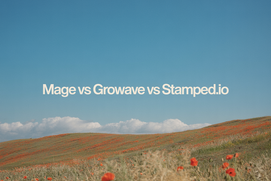 Mage vs Growave vs Stamped.io: 2026 Comparison