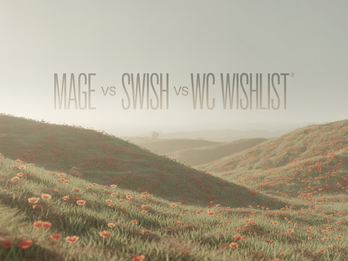 Mage vs Swish (Wishlist King) vs WC Wishlist & Back in Stock: 2026 Comparison