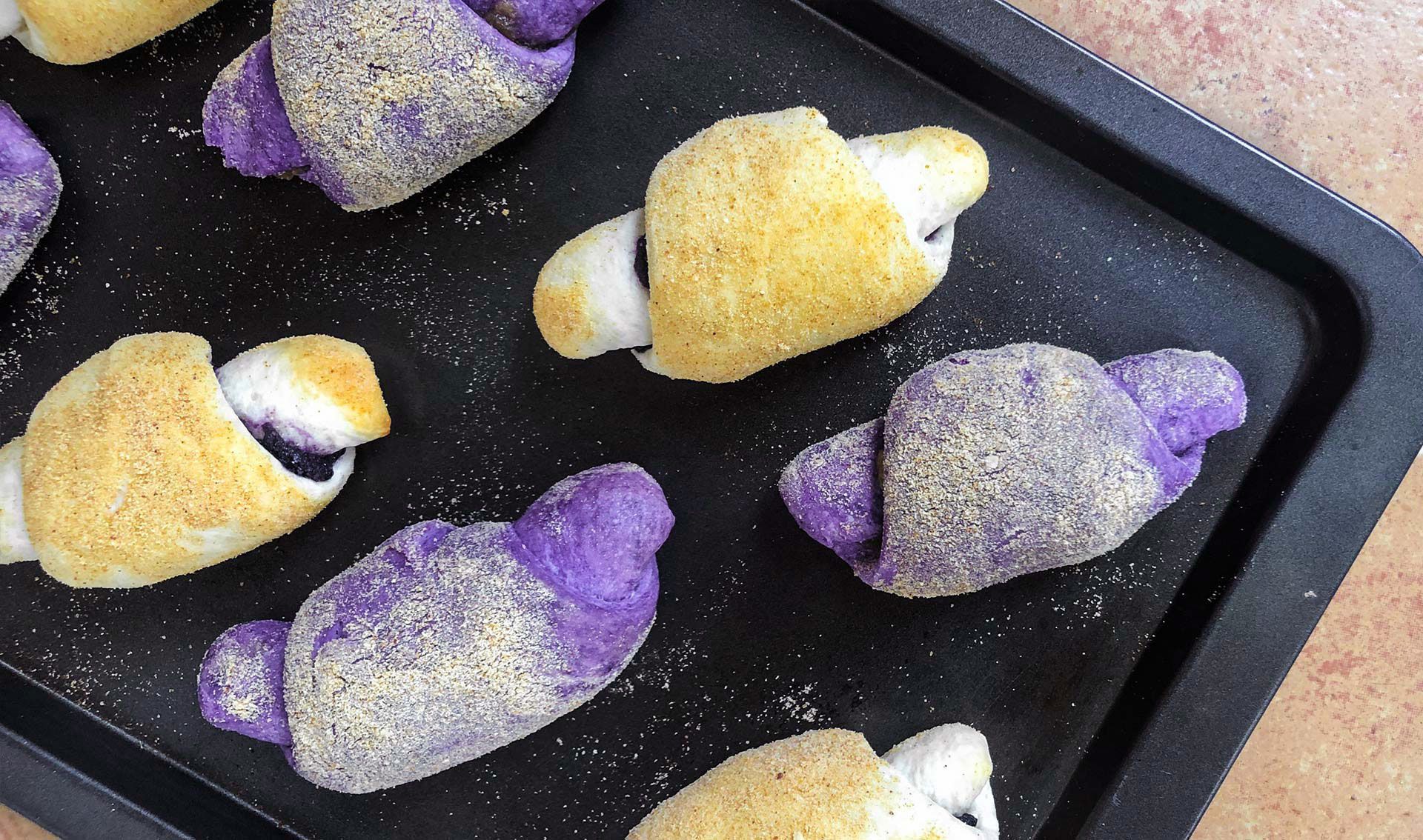 Ube Spanish Bread | Pepper.ph - Easy and Practical Filipino Recipes