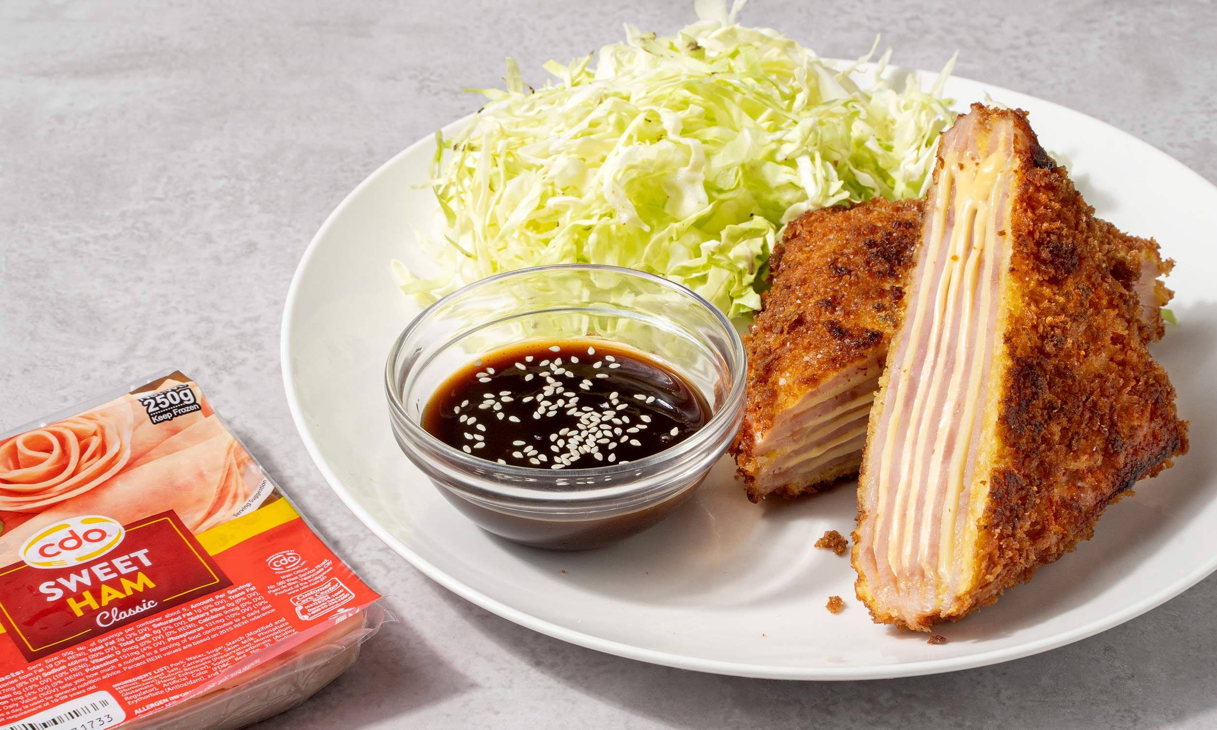 Sweet Ham & Cheese Katsu Recipe Pepper.ph