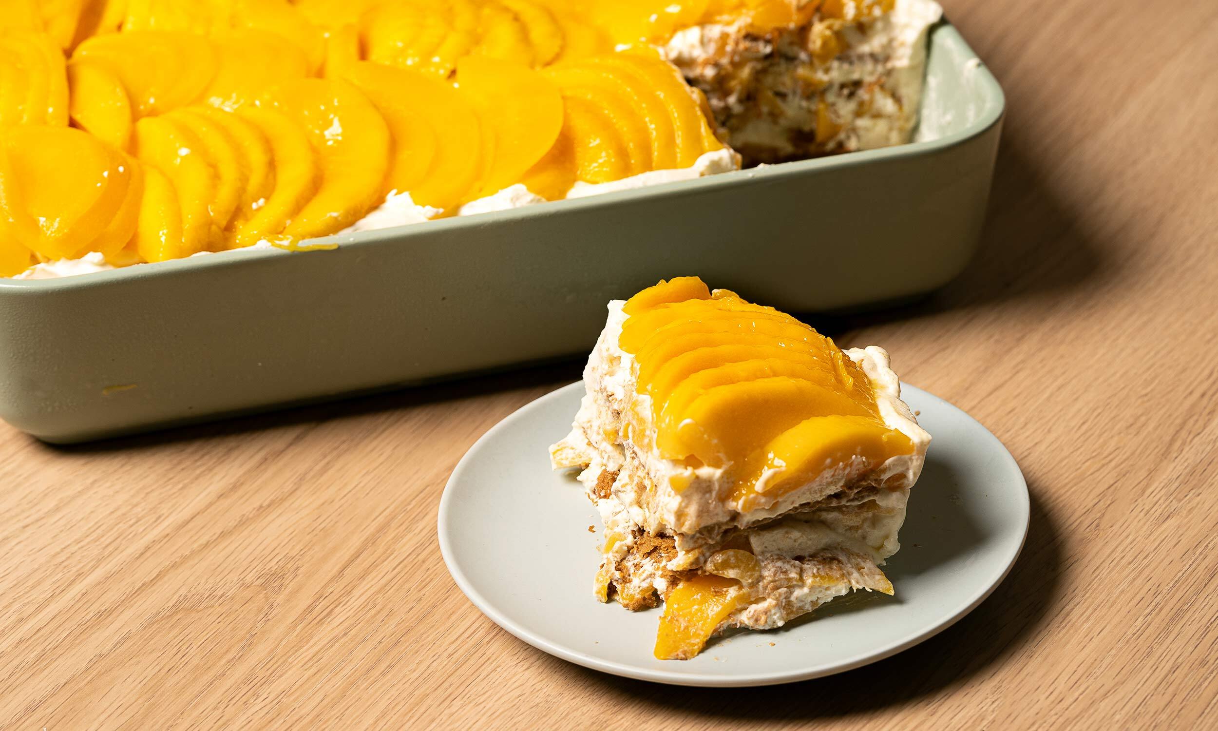 How to Make Mango Graham Ref Cake with NESTLÉ® All Purpose Cream - YouTube