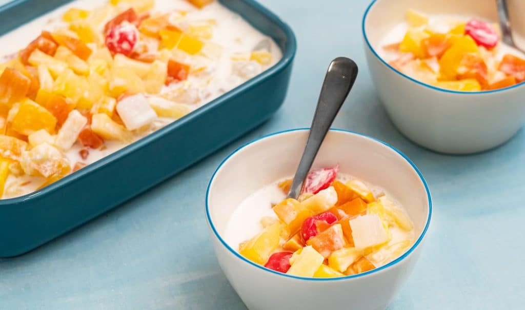 Pinoy Style Fruit Salad with Coconut Cream Recipe | Pepper.ph