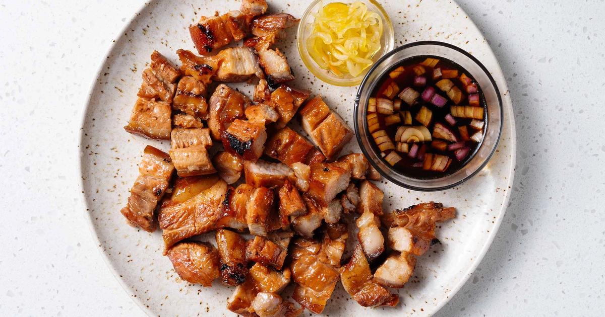 Iniha Inihaw na Liempo (Filipino-Style Grilled Pork Belly) | Pepper.ph - Easy ...