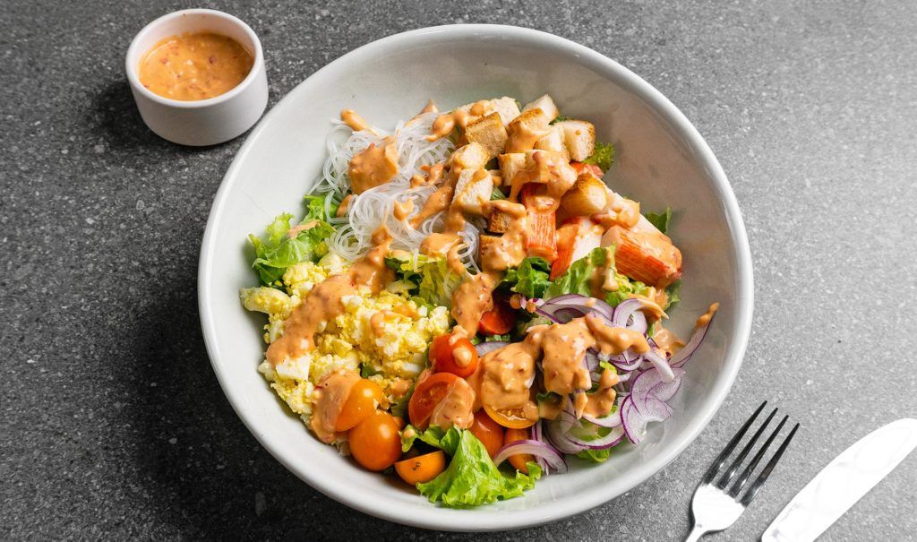 SaladstopInspired Spicy Chili Crab Salad (Oh Crab Lah) Recipe Pepper.ph