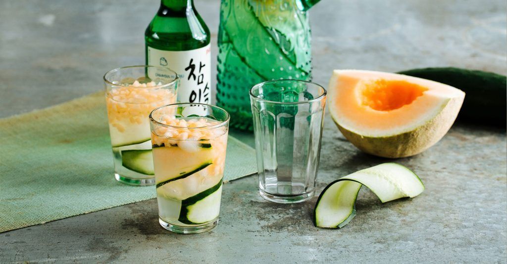 Cucumber Melon Soju Recipe Pepperph