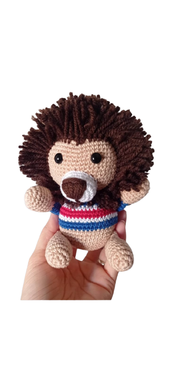 Amigurumi Leão Fortaleza