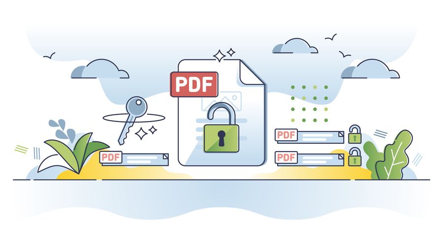 Wie kann ich mit PDFSmart eine PDF-Datei entsperren?