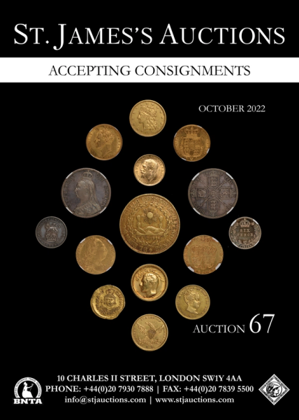 Auction 67 catalogue cover