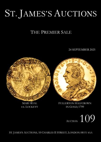 Auction 109 catalogue cover