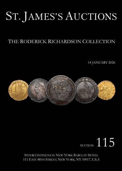 Auction 115 catalogue cover
