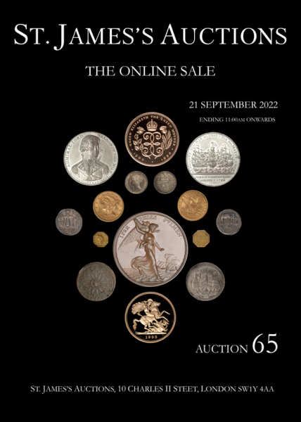 Auction 65 catalogue cover