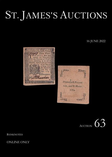 Auction 63 catalogue cover