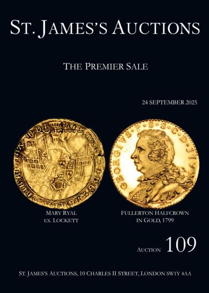 Auction 109 catalogue cover