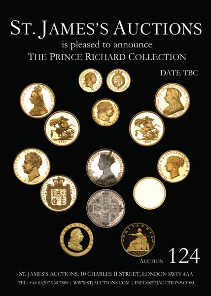 Auction 124 catalogue cover