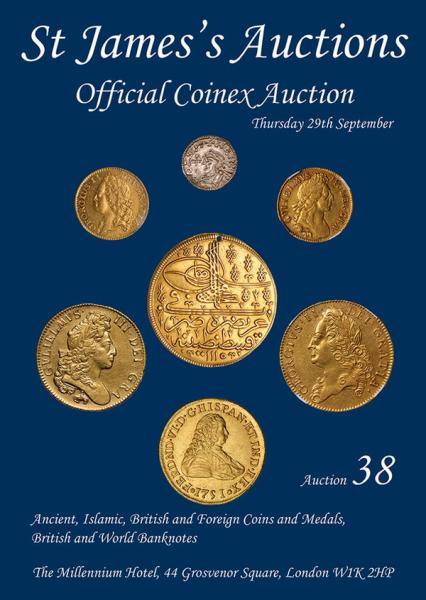 Auction 38 catalogue cover