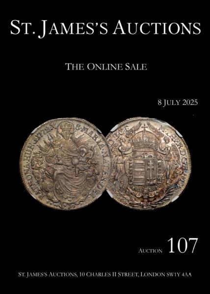 Auction 107 catalogue cover