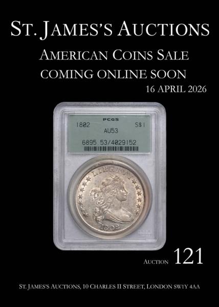 Auction 121 catalogue cover