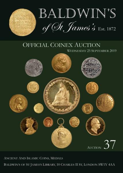 Baldwin's Auction 37 catalogue cover