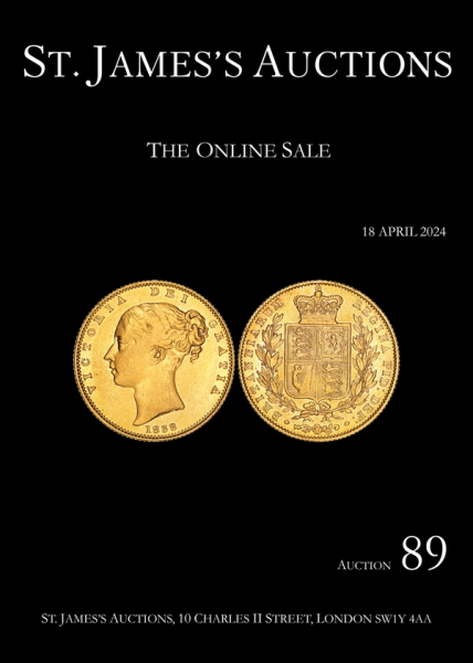 Auction 89 catalogue cover