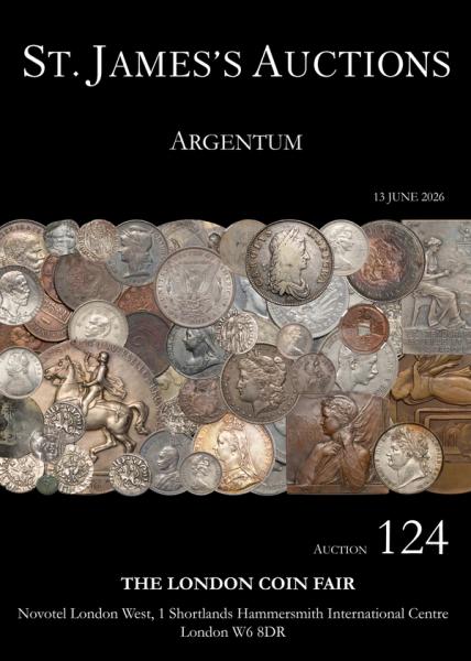 Auction 124 - Argentum catalogue cover