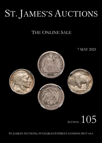 Auction 105 catalogue cover