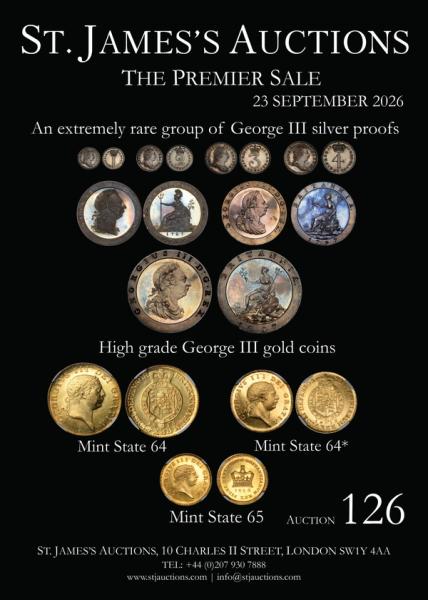 Auction 126 catalogue cover