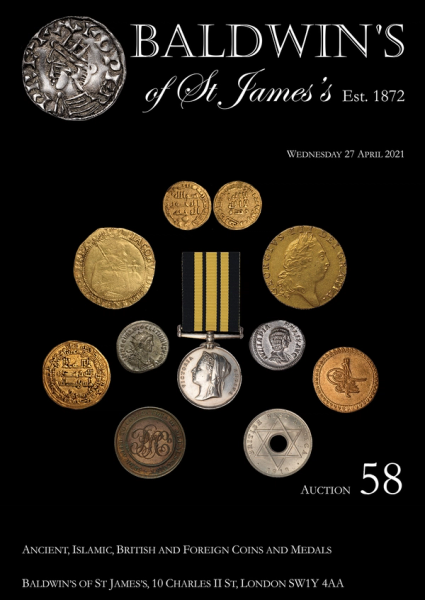 Baldwin's Auction 58 catalogue cover