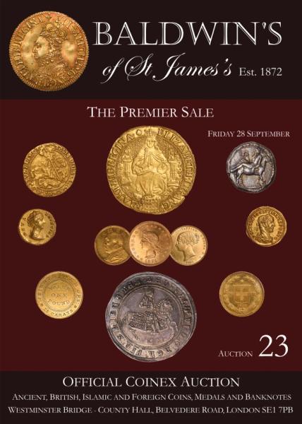 Baldwin's Auction 23 catalogue cover