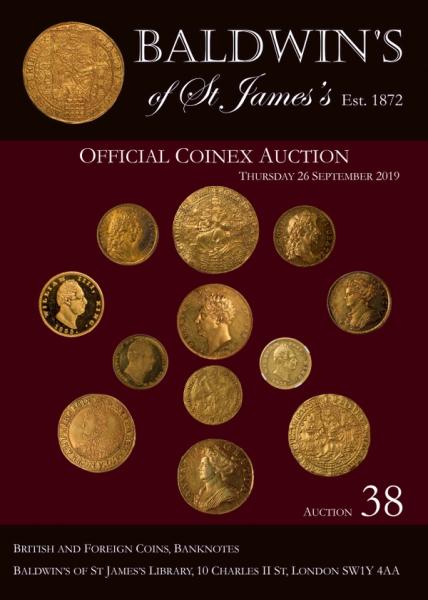 Baldwin's Auction 38 catalogue cover