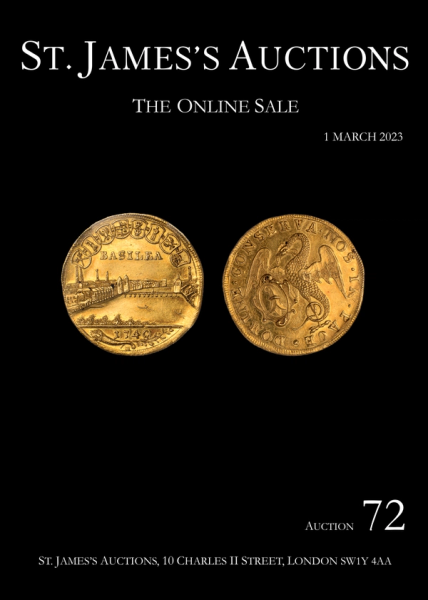 Auction 72 catalogue cover