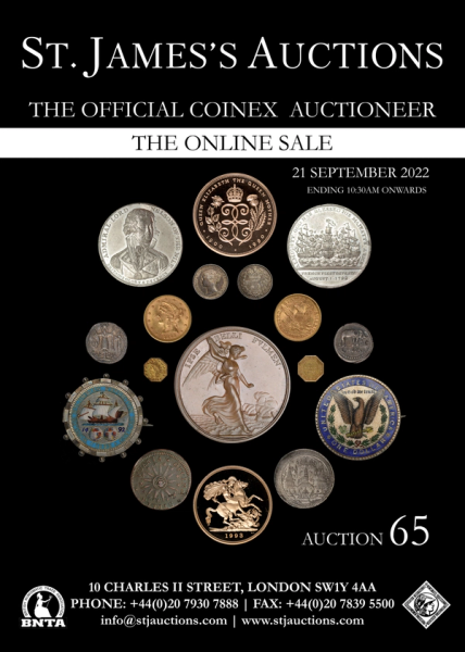 Auction 65 catalogue cover