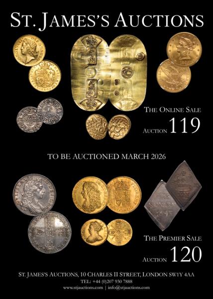 Auction 119 catalogue cover