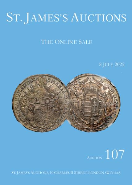 Auction 107 catalogue cover