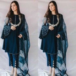 PAKISTANI FULL STITCHED SALWAR SUIT FOR PARTY AND WEDDING